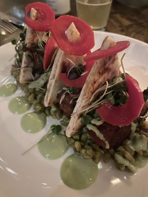 Roasted carrot  at Avant Garden in New York City