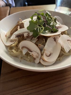 Spaghetti (our favorite)  at Avant Garden in New York City