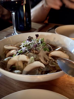 Hand Made Spaghetti   at Avant Garden in New York City