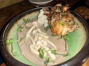 Hen of the Woods  at Avant Garden in New York City