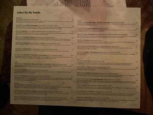 Menu 2/3 #Veganuary at Avant Garden in New York City