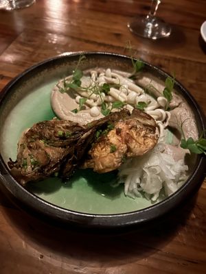 Hen of the woods  at Avant Garden in New York City