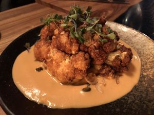 Scorched Cauliflower  at Avant Garden in New York City