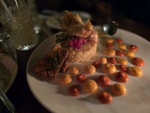 Paella at Avant Garden in New York City