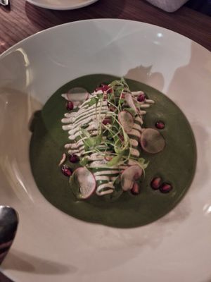 Stuffed poblano - this was a favorite at Avant Garden in New York City