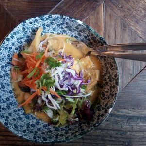 Curry *lecker* at Royals & Rice in Muenster