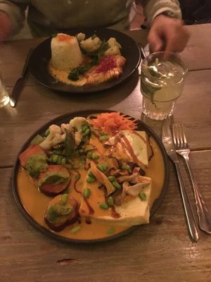 Tofu steak at Royals & Rice in Muenster