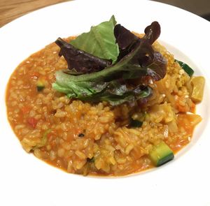 Moroccan risotto  at Kaya Kaya Cafe in Taipei