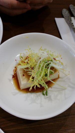 Japanese tofu at OVOCafe - Central in Hong Kong Island
