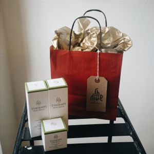 Therapi honey skincare. So great for healing the skin if you have Acne. My favourite is the orange blossom! at The Hive Skincare in East London