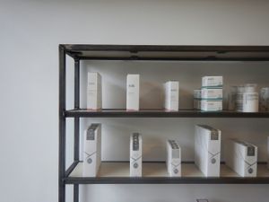 Beautiful spacious but cosy boutique. Lovely to photograph. at The Hive Skincare in East London