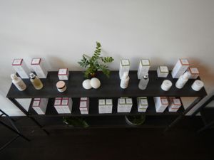 The whole therapi range. at The Hive Skincare in East London