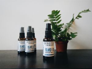 They have the guys covered! Skin & Tonic - a local company. Providing beard oil! at The Hive Skincare in East London