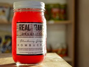 Kombucha  at Real Raw Organics in Ocean City