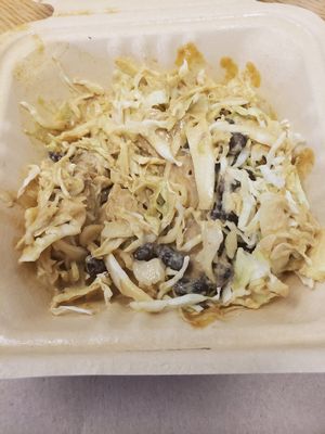 Ginger Teriyaki Tempeh (without the tortilla) at Real Raw Organics in Ocean City