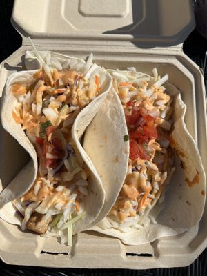 Tempe tacos  at Real Raw Organics in Ocean City