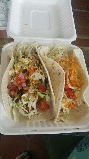 Vegan Tacos at Real Raw Organics in Ocean City