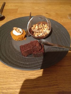 Vegan Gorilla dessert at Vegan Gorilla in Nice