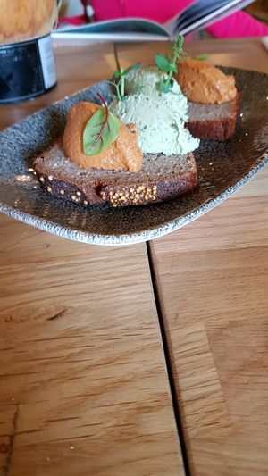 vegan cheeses at Vegan Gorilla in Nice