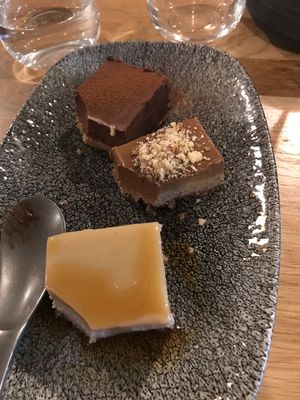 Desserts to die for... at Vegan Gorilla in Nice