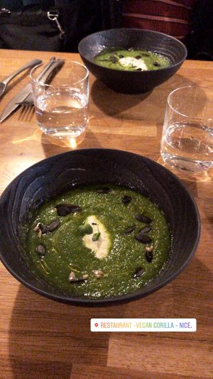 Gaspacho  at Vegan Gorilla in Nice