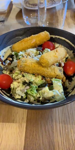 Caesar salad. at Vegan Gorilla in Nice