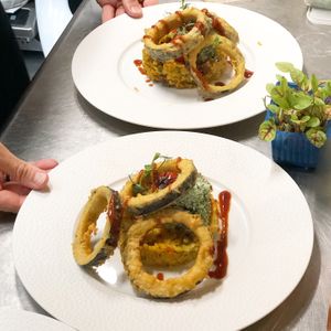 Like a paella at Vegan Gorilla in Nice