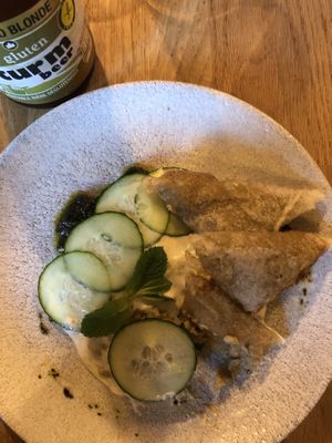 I forget what this was called but it was amazing. at Vegan Gorilla in Nice