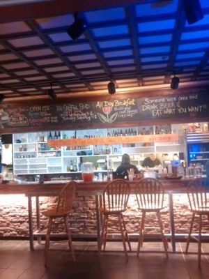 Inside at The Gr8ful Spud in Whitehorse