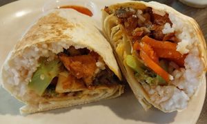 Sweet Harmony Wrap (Vegan Chef Challenge 2024) at The Coffeehouse and Deli in Normal