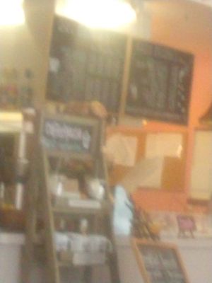 The counter at The Coffeehouse and Deli in Normal