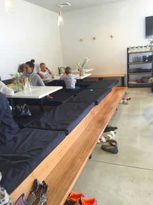 Interior at Serotonin Eatery in Burnley