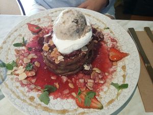 Positive pancakes at Serotonin Eatery in Burnley