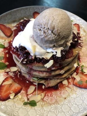Positive pancakes at Serotonin Eatery in Burnley