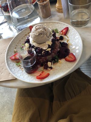 Pancakes!!! at Serotonin Eatery in Burnley