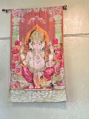 Love the decor   at Annapurna's World Vegetarian Cafe - UNM in Albuquerque