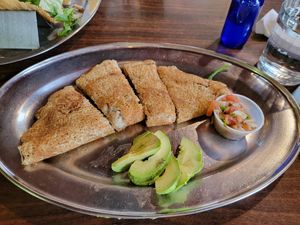Quesadilla at Annapurna's World Vegetarian Cafe - UNM in Albuquerque