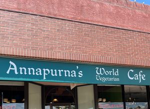   at Annapurna's World Vegetarian Cafe - UNM in Albuquerque