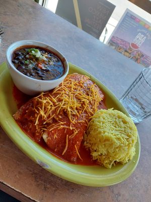  at Annapurna's World Vegetarian Cafe - UNM in Albuquerque