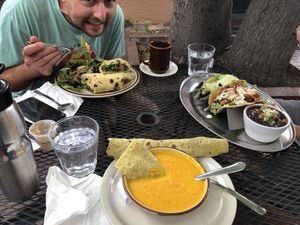   at Annapurna's World Vegetarian Cafe - UNM in Albuquerque