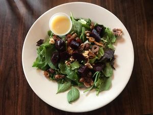 Beet salad at Annapurna's World Vegetarian Cafe - UNM in Albuquerque