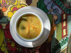 Dahl soup at Annapurna's World Vegetarian Cafe - UNM in Albuquerque