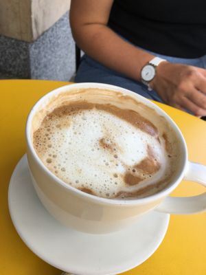 Cappuccino  at Mango Vegan Street Food - Powisle in Warsaw