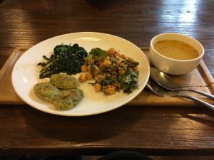 Set lunch at Eat Well Canteen 慧食堂 in New Territories