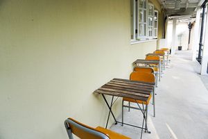 outside at Eat Well Canteen 慧食堂 in New Territories