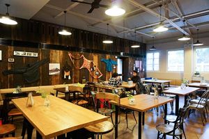 inside at Eat Well Canteen 慧食堂 in New Territories