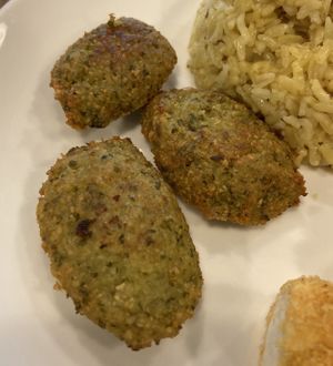 Chickpea Falafel at Eat Well Canteen 慧食堂 in New Territories