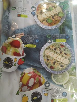 Desserts! :) at Idealite - Egate in Penang