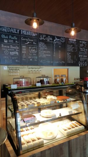 the café  at Brown Poodle in Penang