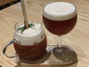 Nutmeg drink at Brown Poodle in Penang